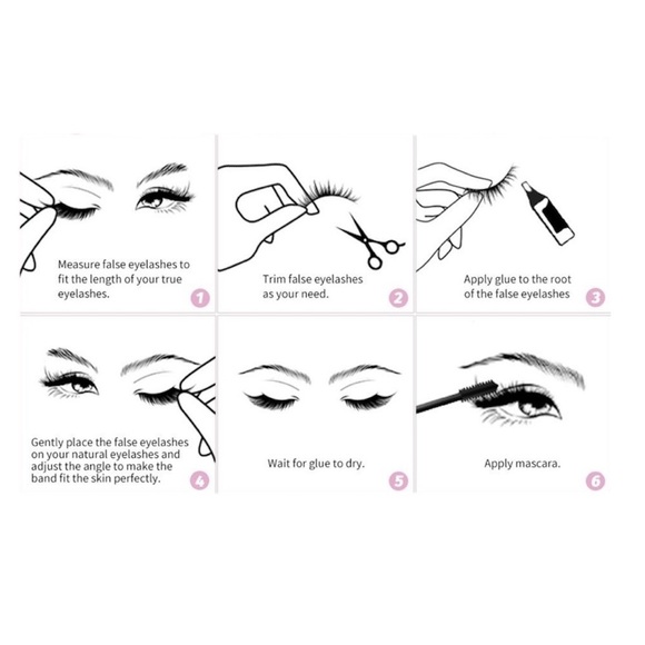 Vegan Faux Mink 3D Light-weight False Volume Eyelashes Style A04 (Lashes only) - Picture 4 of 5